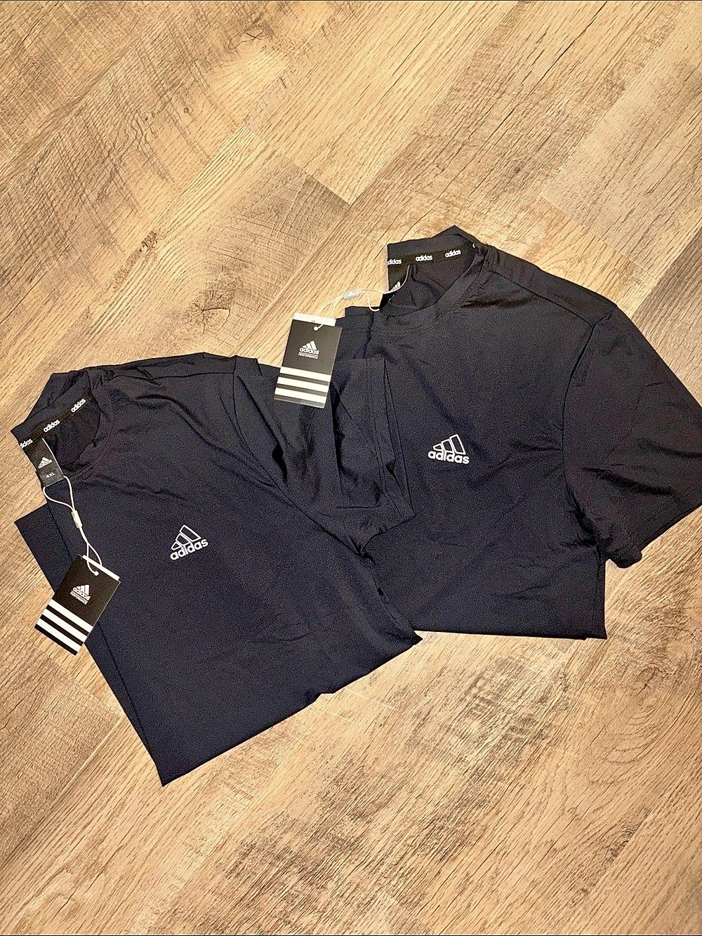 Adidas Short Sleeve Tee Bundle Black XL NWT